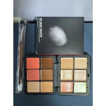 12color Makeup Face Foundation Blush Essentials Palette
