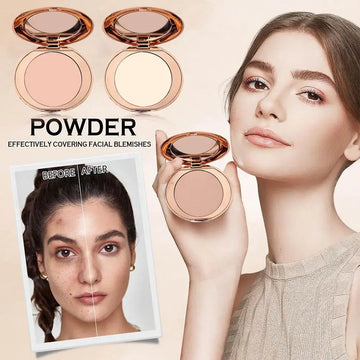 Facial Oil Control Powder Concealer Waterproof Contour Palette Shadow Powder Makeup Bronzer Foundation Natural Powder Concealer