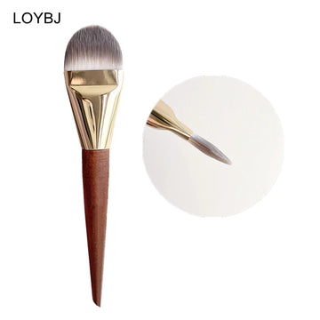 LOYBJ Super Thin Foundation Brush Professional Foundation Concealer Cream Flat Makeup Brush Liquid Foundation Face Make Up Tools