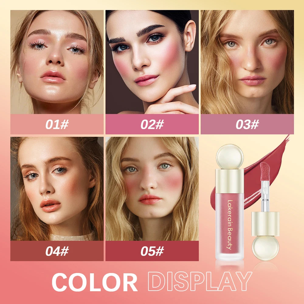 Blush Liquid Blusher Real Makeup Blush Matte Palette Blusher Cosmetics Products Liquid Cream Stick Pink Face raremakeup Beauty