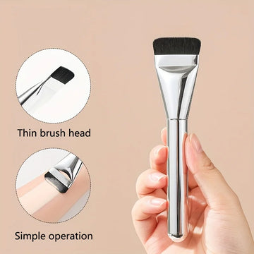 1/2Pc Ultra-Fine Foundation Makeup Brushes - Soft, Synthetic Bristles for Smooth, Flawless Coverage - Perfect for Everyday Use,